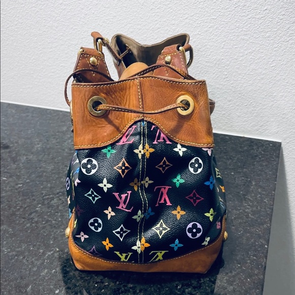 Louis Vuitton Black Multicolor Ursula MM - Picture 9 of 11